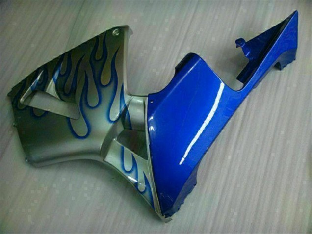 Carenado Moto CBR 600 RR 2005-2006 - Blanco Azul Llama Carenado Moto CBR 600 RR 2005-2006 - Blanco Azul Llama