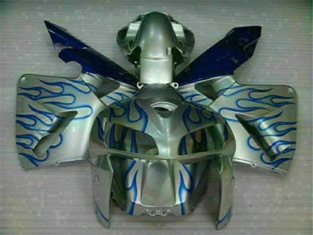 Carenado Moto CBR 600 RR 2005-2006 - Blanco Azul Llama Carenado Moto CBR 600 RR 2005-2006 - Blanco Azul Llama