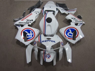 Carenado Moto CBR 600 RR 2005-2006 - Blanco Azul Repsol