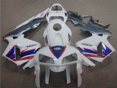 Carenado Moto CBR 600 RR 2005-2006 - Blanco Azul Rojo