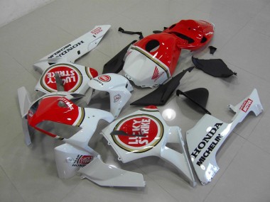 Carenado Moto CBR 600 RR 2005-2006 - Blanco Perla Lucky Strike