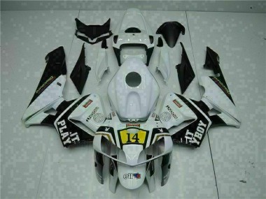 Carenado Moto CBR 600 RR 2005-2006 - Blanco Playboy 14
