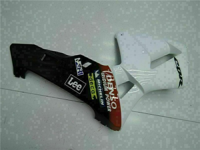 Carenado Moto CBR 600 RR 2005-2006 - Blanco Rojo Negro Lee Carenado Moto CBR 600 RR 2005-2006 - Blanco Rojo Negro Lee