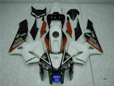Carenado Moto CBR 600 RR 2005-2006 - Blanco Rojo Negro Lee