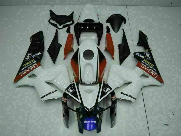 Carenado Moto CBR 600 RR 2005-2006 - Blanco Rojo Negro Lee Carenado Moto CBR 600 RR 2005-2006 - Blanco Rojo Negro Lee