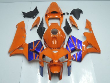 Carenado Moto CBR 600 RR 2005-2006 - Naranja Azul