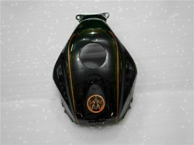 Carenado Moto CBR 600 RR 2005-2006 - Negro Naranja BACARDI Carenado Moto CBR 600 RR 2005-2006 - Negro Naranja BACARDI