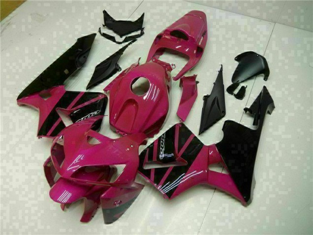 Carenado Moto CBR 600 RR 2005-2006 - Negro Púrpura Carenado Moto CBR 600 RR 2005-2006 - Negro Púrpura