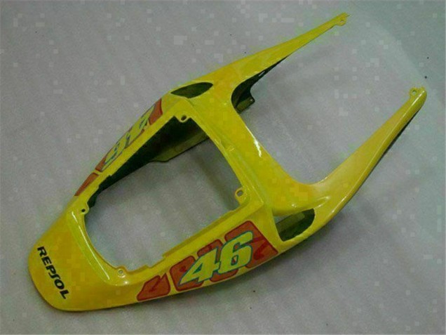 Carenado Moto CBR 600 RR 2005-2006 - Negro Rojo Amarillo 46 Carenado Moto CBR 600 RR 2005-2006 - Negro Rojo Amarillo 46