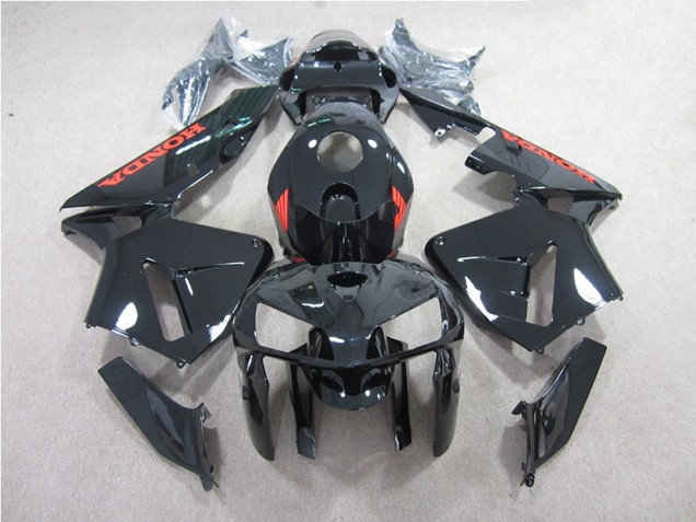 Carenado Moto CBR 600 RR 2005-2006 - Negro con Rojo Carenado Moto CBR 600 RR 2005-2006 - Negro con Rojo