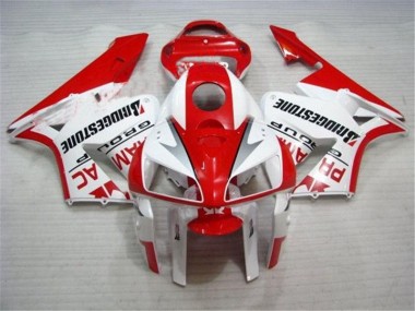 Carenado Moto CBR 600 RR 2005-2006 - Rojo Blanco