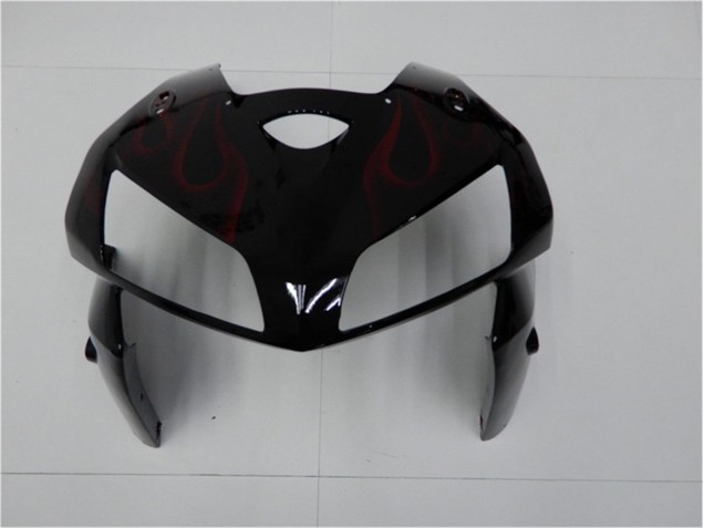 Carenado Moto CBR 600 RR 2005-2006 - Rojo Llama Negro Carenado Moto CBR 600 RR 2005-2006 - Rojo Llama Negro
