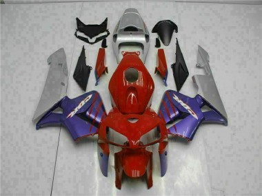 Carenado Moto CBR 600 RR 2005-2006 - Rojo Púrpura