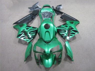 Carenado Moto CBR 600 RR 2005-2006 - Verde Negro