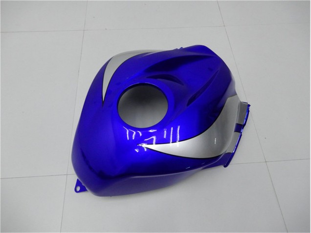 Carenado Moto CBR 600 RR 2007-2008 - Azul Plata Negro Carenado Moto CBR 600 RR 2007-2008 - Azul Plata Negro