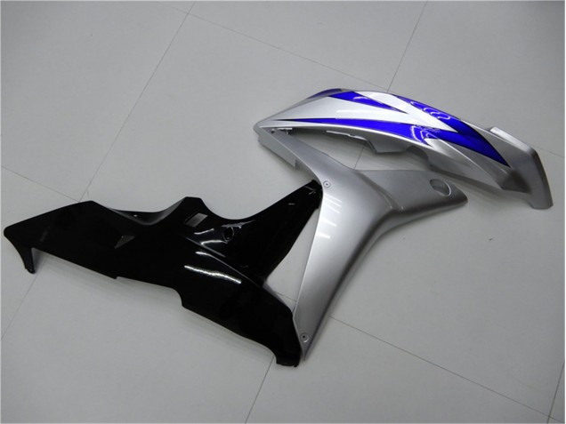 Carenado Moto CBR 600 RR 2007-2008 - Azul Plata Negro Carenado Moto CBR 600 RR 2007-2008 - Azul Plata Negro