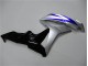 Carenado Moto CBR 600 RR 2007-2008 - Azul Plata Negro Carenado Moto CBR 600 RR 2007-2008 - Azul Plata Negro