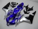 Carenado Moto CBR 600 RR 2007-2008 - Azul Plata Negro Carenado Moto CBR 600 RR 2007-2008 - Azul Plata Negro