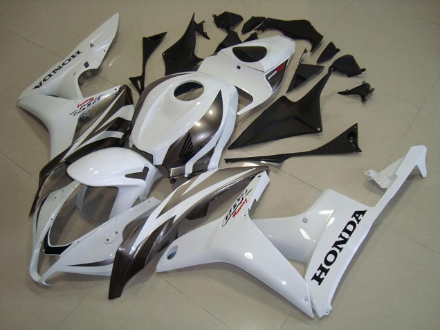 Carenado Moto CBR 600 RR 2007-2008 - Blanco Plata Carenado Moto CBR 600 RR 2007-2008 - Blanco Plata