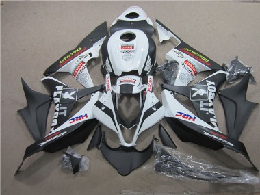 Carenado Moto CBR 600 RR 2007-2008 - Negro Blanco HRC