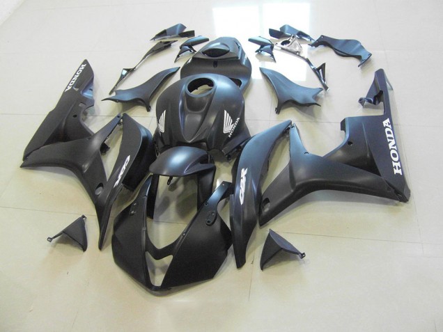 Carenado Moto CBR 600 RR 2007-2008 - Negro Mate Carrera Versión Carenado Moto CBR 600 RR 2007-2008 - Negro Mate Carrera Versión