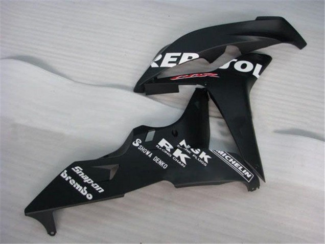 Carenado Moto CBR 600 RR 2007-2008 - Negro Repsol Carenado Moto CBR 600 RR 2007-2008 - Negro Repsol