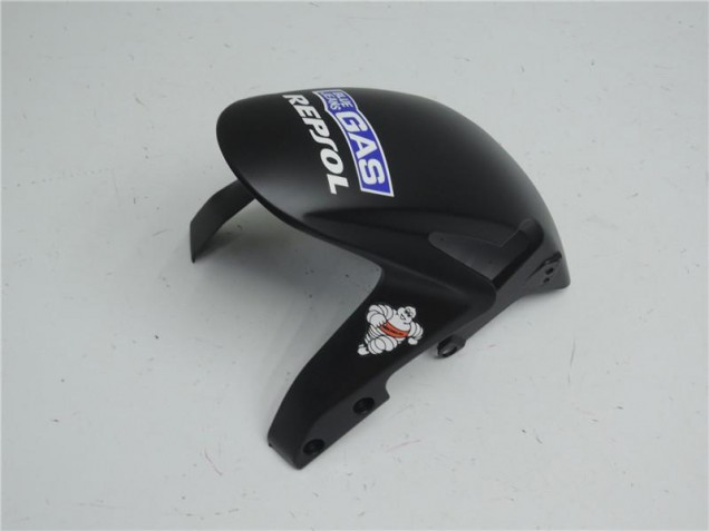 Carenado Moto CBR 600 RR 2007-2008 - Plata Repsol Negro Carenado Moto CBR 600 RR 2007-2008 - Plata Repsol Negro