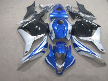 Carenado Moto CBR 600 RR 2009-2012 - Azul Plata Negro