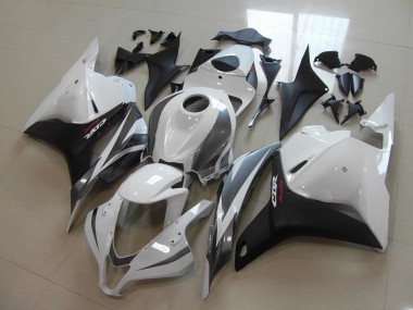 Carenado Moto CBR 600 RR 2009-2012 - Blanco Negro Gris