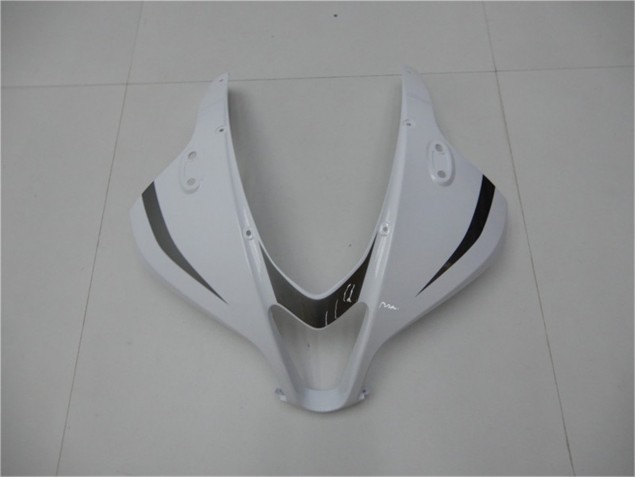 Carenado Moto CBR 600 RR 2009-2012 - Blanco Plata Negro Carenado Moto CBR 600 RR 2009-2012 - Blanco Plata Negro