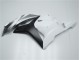 Carenado Moto CBR 600 RR 2009-2012 - Blanco Plata Negro Carenado Moto CBR 600 RR 2009-2012 - Blanco Plata Negro