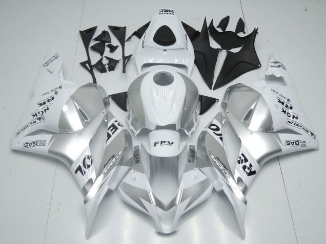 Carenado Moto CBR 600 RR 2009-2012 - Blanco Plata Repsol Carenado Moto CBR 600 RR 2009-2012 - Blanco Plata Repsol