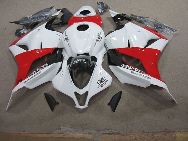 Carenado Moto CBR 600 RR 2009-2012 - Blanco Rojo Carenado Moto CBR 600 RR 2009-2012 - Blanco Rojo