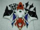 Carenado Moto CBR 600 RR 2009-2012 - Blanco Rojo Negro Azul Carenado Moto CBR 600 RR 2009-2012 - Blanco Rojo Negro Azul