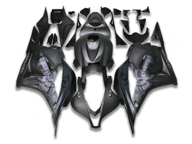 Carenado Moto CBR 600 RR 2009-2012 - Gris Negro Carenado Moto CBR 600 RR 2009-2012 - Gris Negro