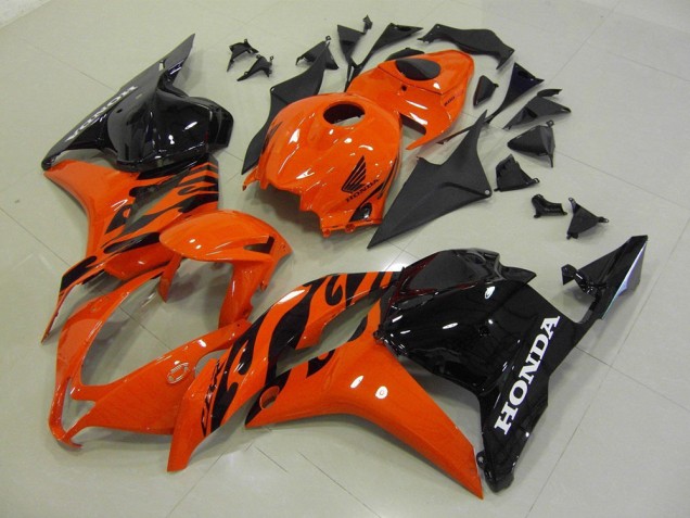 Carenado Moto CBR 600 RR 2009-2012 - Naranja Negro Carenado Moto CBR 600 RR 2009-2012 - Naranja Negro