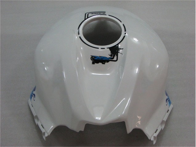 Carenado Moto CBR 600 RR 2009-2012 - Negro Blanco Azul Carenado Moto CBR 600 RR 2009-2012 - Negro Blanco Azul
