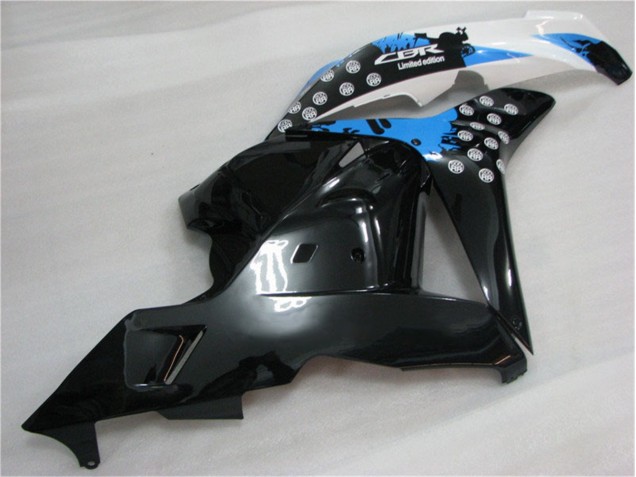 Carenado Moto CBR 600 RR 2009-2012 - Negro Blanco Azul Carenado Moto CBR 600 RR 2009-2012 - Negro Blanco Azul