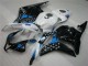 Carenado Moto CBR 600 RR 2009-2012 - Negro Blanco Azul Carenado Moto CBR 600 RR 2009-2012 - Negro Blanco Azul