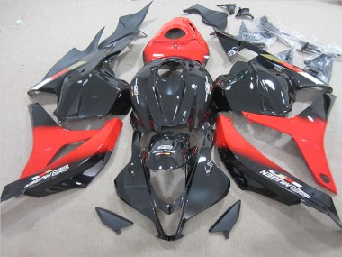 Carenado Moto CBR 600 RR 2009-2012 - Negro Rojo