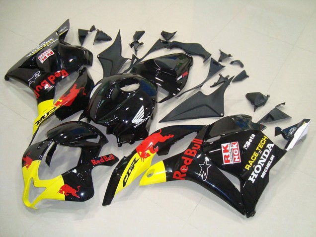 Carenado Moto CBR 600 RR 2009-2012 - Red Bull Carenado Moto CBR 600 RR 2009-2012 - Red Bull