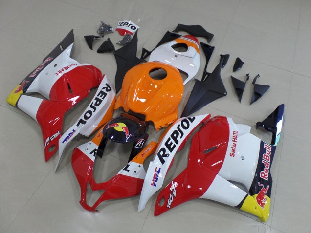 Carenado Moto CBR 600 RR 2009-2012 - Repsol Red Bull Carenado Moto CBR 600 RR 2009-2012 - Repsol Red Bull