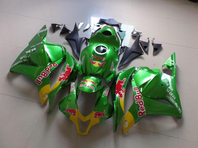 Carenado Moto CBR 600 RR 2009-2012 - Verde Red Bull Carenado Moto CBR 600 RR 2009-2012 - Verde Red Bull