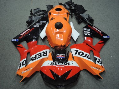 Carenado Moto CBR 600 RR 2013-2021 - Naranja Repsol HRC