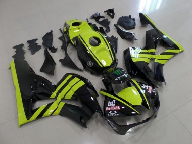 Carenado Moto CBR 600 RR 2013-2021 - Verde Negro