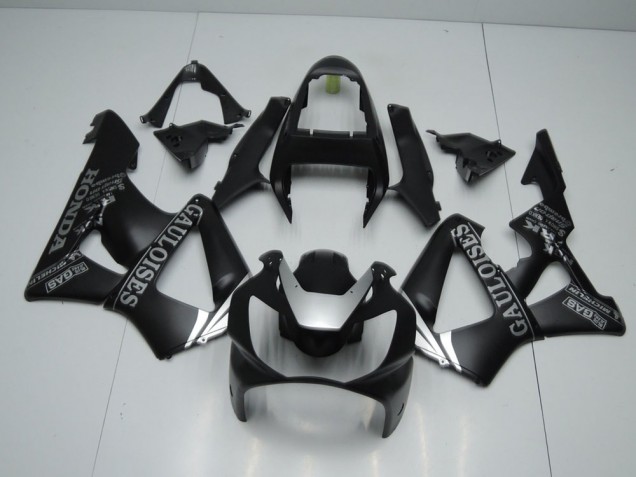 Carenado Moto CBR 900 RR 929 2000-2001 - Negro Mate Plata Carenado Moto CBR 900 RR 929 2000-2001 - Negro Mate Plata
