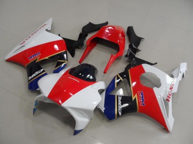 Carenado Moto CBR 900 RR 954 2002-2003 - Rojo Blanco Oscuro Azul