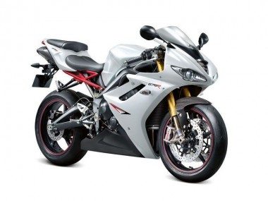 Carenado Moto Daytona 675 Triple 2006-2008 - Blanco Negro