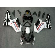 Carenado Moto Daytona 675 Triple 2006-2008 - Negro Blanco