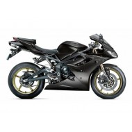 Carenado Moto Daytona 675 Triple 2006-2008 - Negro Mate